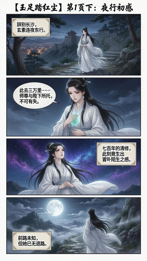 图片[3]-《缚仙东游记》漫画版 第一回 琼台辞圣驾 玉足踏红尘-5元站