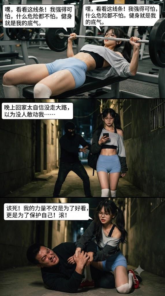 图片[2]-女权健身少女被绳缚教育沦为小狗-5元站