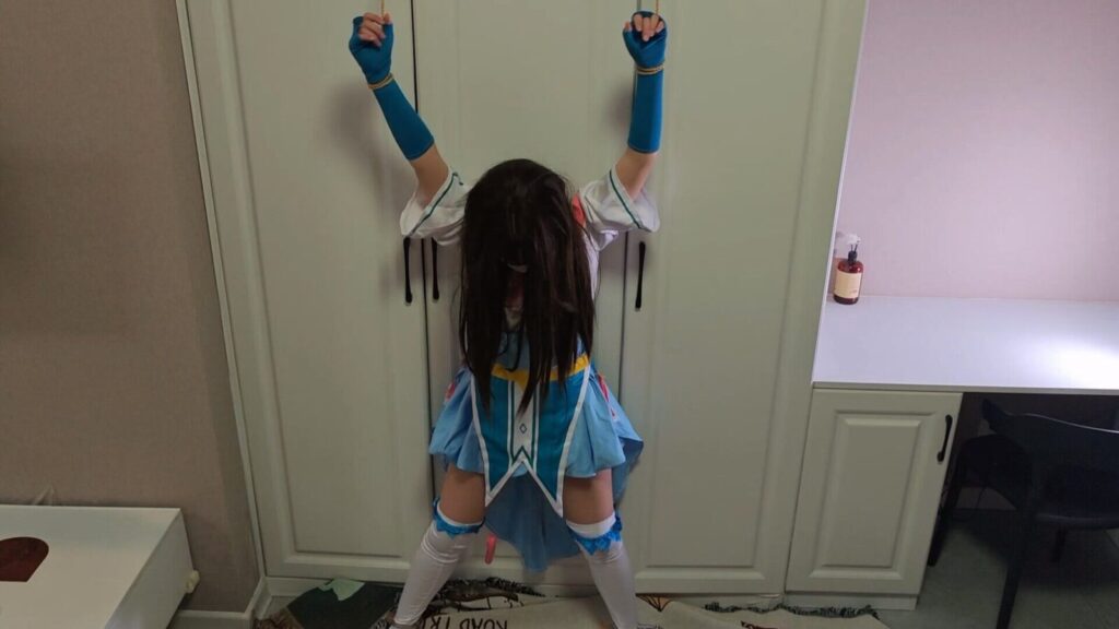 【苏苏】小魔仙雅雅大字型舒服啵啵贝强高，强制罚站 震动袅袅-视频-5元站