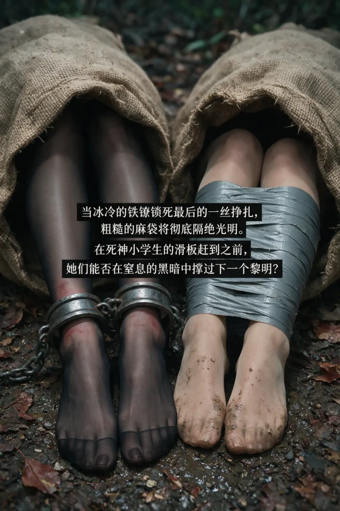 图片[2]-《名侦探柯南之黑衣绑架案》第二章 有希子与妃英理被绑架 ，乳胶衣，镣铐，肉丝，黑丝，揉胸，鞭打，麻袋-5元站