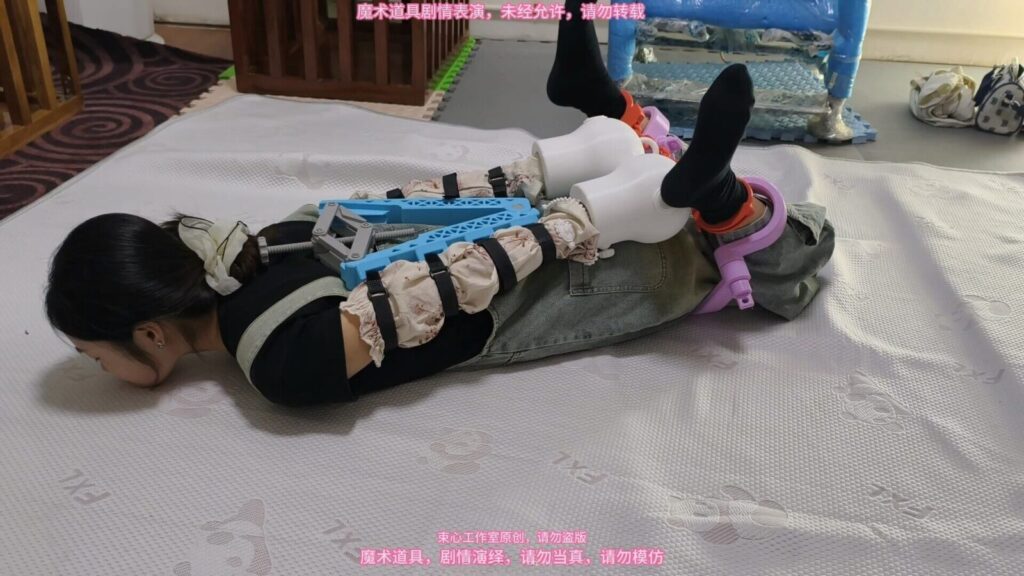 【束心工作室】小月3D打印直臂器，折腿器，叮当猫手套，驷马固定放置挠脚心-视频-5元站