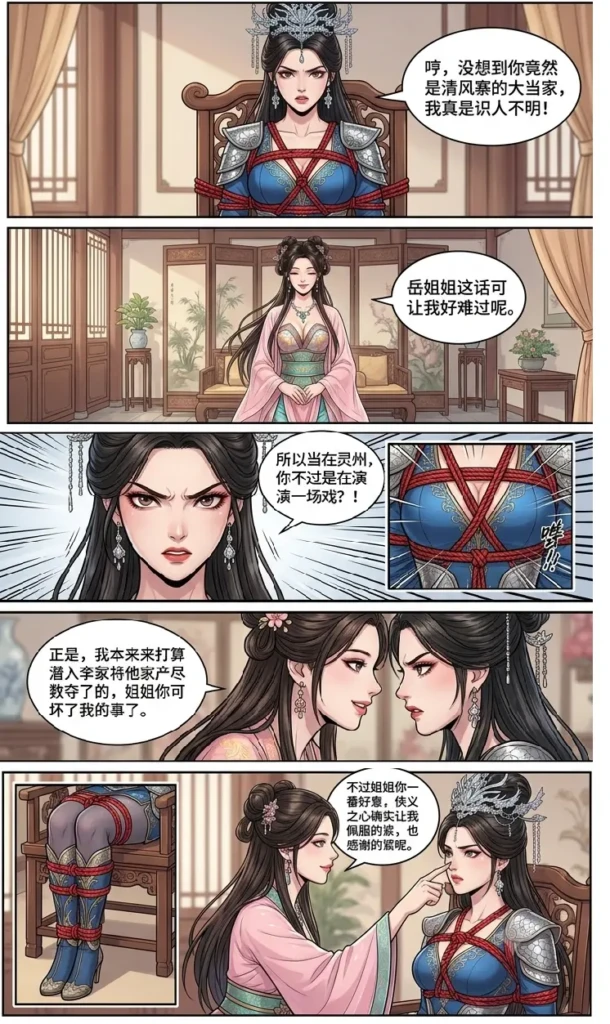 图片[4]-巾帼紧缚录之岳凌云传奇第四话-5元站