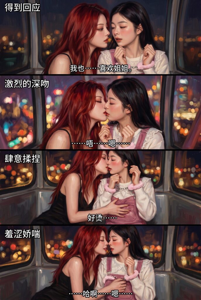 图片[2]-《百合之花》第一话 姐姐与妹妹的深情之吻-5元站