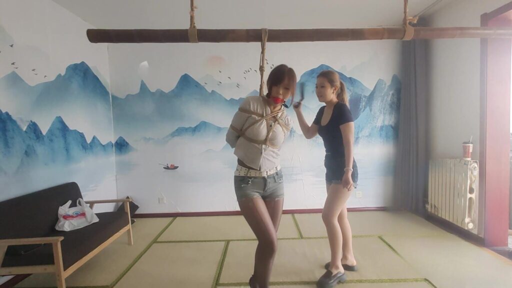 【秦韵绳屋】黑童话绳模-视频-5元站