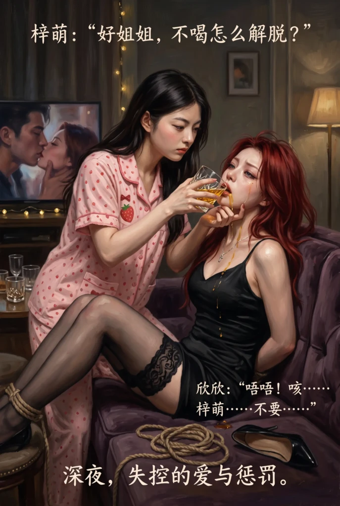 图片[3]-《百合之花》第二话 酒缚姐妹间-5元站