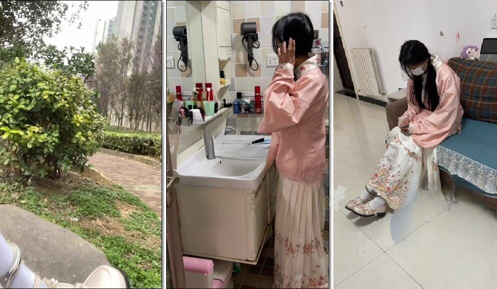 【布莱恩原创】18岁女高的四天镣铐生活（9）戴脚铐远走 驷马铐睡觉-视频-5元站