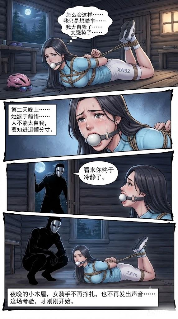 （三重反转篇）女骑手被女黑衣人绑架，女骑手逃脱后被二次绑架，女骑手最后反杀女黑衣人，最后发现女黑衣人居然是自己的好闺蜜-5元站