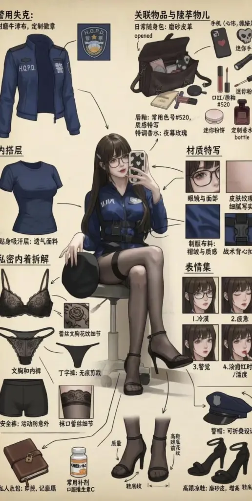 图片[2]-姐妹绳缚情深篇，姐姐身穿女警cos服在家臭美，发现了妹妹的绝密日记，傲娇妹妹喜欢姐姐想被姐姐绑起来，谁知姐姐满足妹妹后提出也想被妹妹绑着-5元站