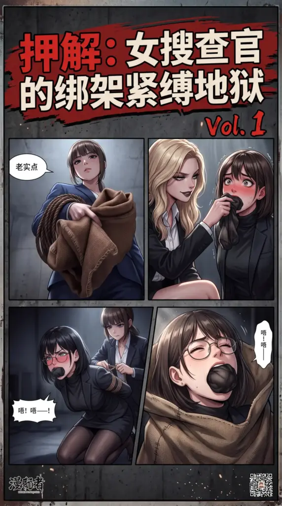 女搜查官的绑架紧缚地狱（上集）-5元站