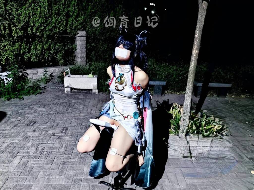 【饲育日记】夜深人静，小狗化身公孙离被擒，无尽的娇喘打破宁静-视频-5元站