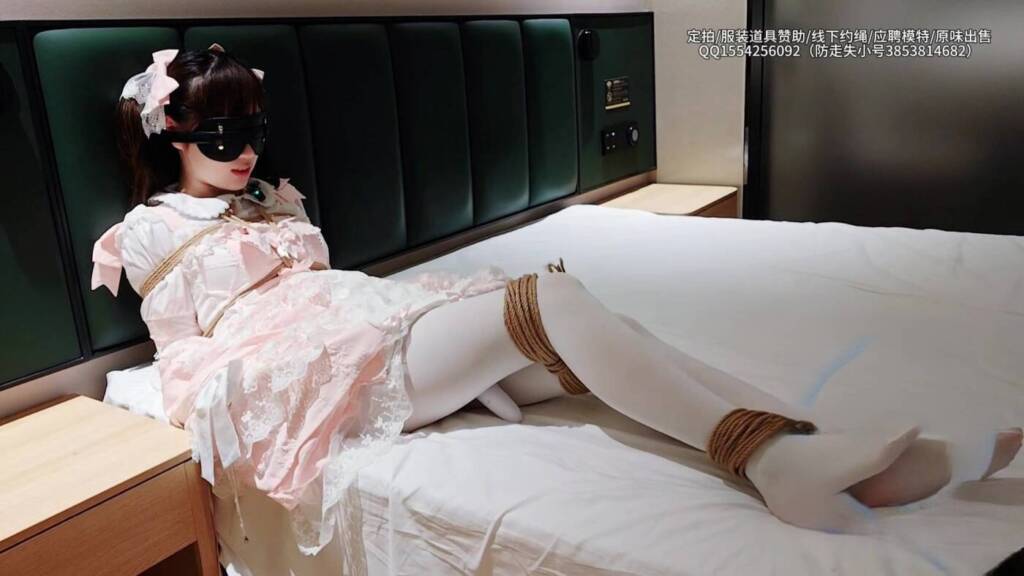 图片[2]-【XcTian】小云首次尝试lolita 站立挣扎+移动 床上被刺轮-视频-5元站