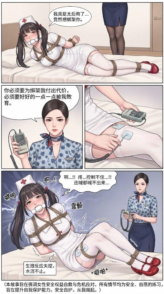 图片[2]-绑架合约加长篇（内含电击，高跟鞋踩肚子，失禁，空姐绑架反杀，角色拆解图）-5元站