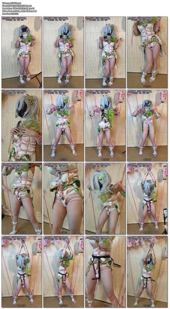 图片[2]-【时绳工作室】【（女）《草神纳西妲（2）（正片）》】小草神的罚站地狱，三种罚站姿势，啵啵贝棒棒齐上阵，超色龟甲缚，强制分腿！折磨到双腿发软！-视频-5元站