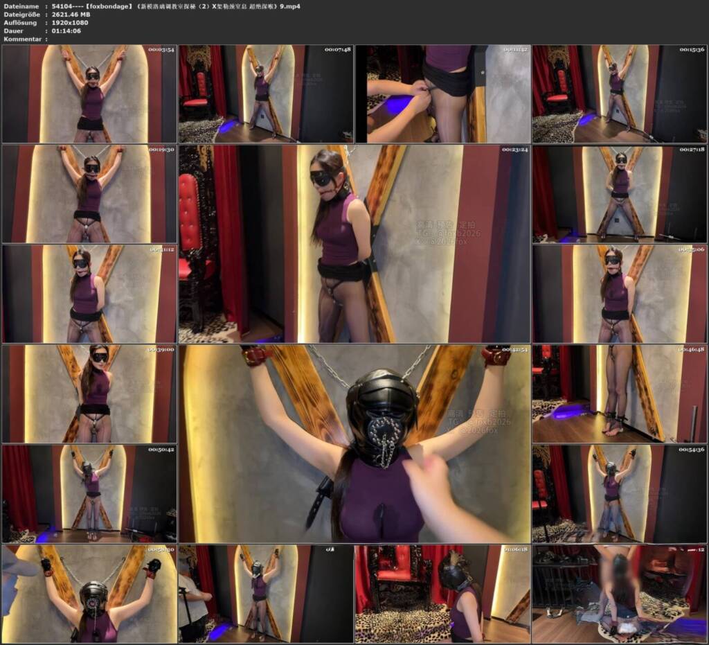 图片[3]-【foxbondage】《新模洛璃调教室探秘（2）X架勒颈窒息 超绝深喉》9】《新模洛璃调教室探秘（2）X架勒颈窒息 超绝深喉》9-视频-5元站