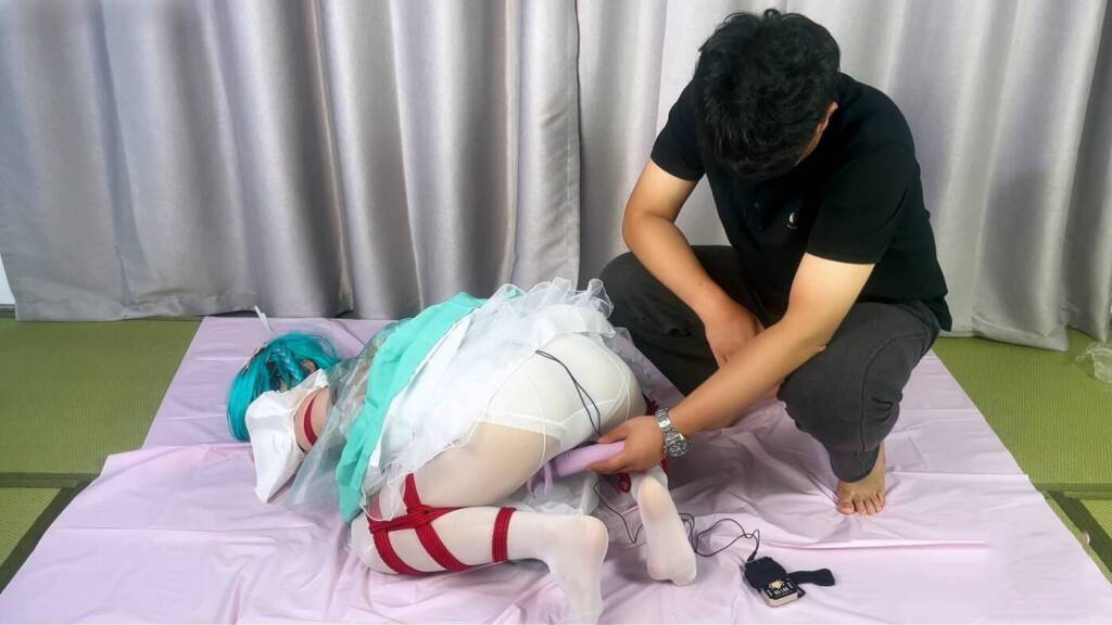 图片[2]-【牵丝原创】提子cos+瑶妹+时之祈愿+白丝+强制口球+振动+驷马强制gc-视频-5元站