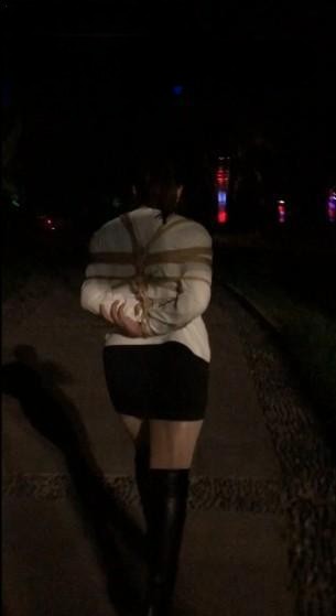 图片[3]-【致敬90夫妻妞妞博主】午夜捆绑外出嗨皮、棒棒、口球齐上阵、厕所爽“口”-视频-5元站