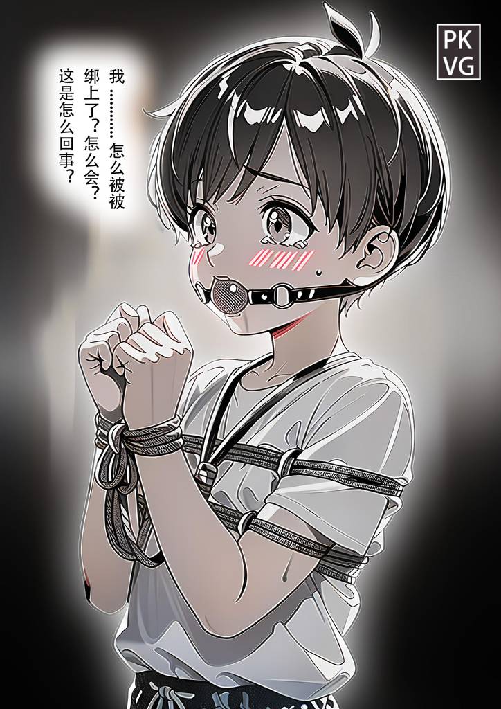 图片[2]-《奴缚简漫-梦缚！》宣传用，美少年男M，BDSM彩色简漫单元剧-5元站