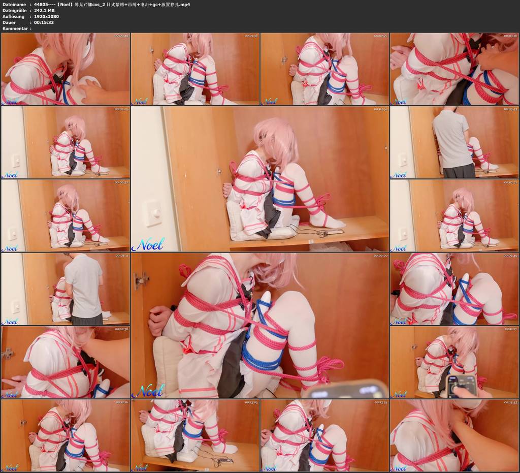图片[2]-【Noel】鹫见芹娜cos_2 日式紧缚+吊缚+电击+gc+放置挣扎-视频-5元站