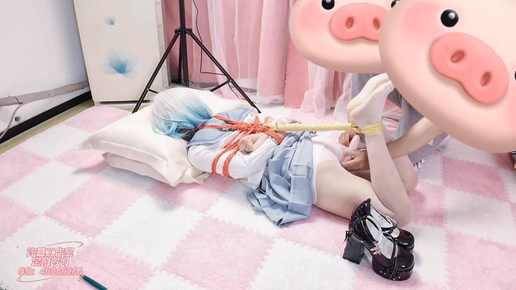 【许墨工作室】新模试镜-雨雨-夏日水手jk极品白丝分腿大赏【结尾有彩蛋】-视频-5元站