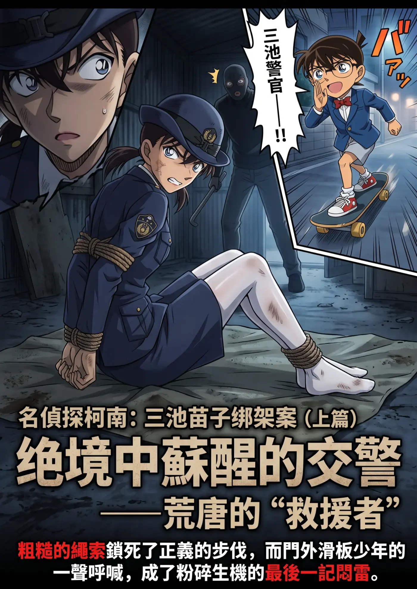图片[2]-《名侦探柯南绑架案》 三池苗子被绑架-5元站