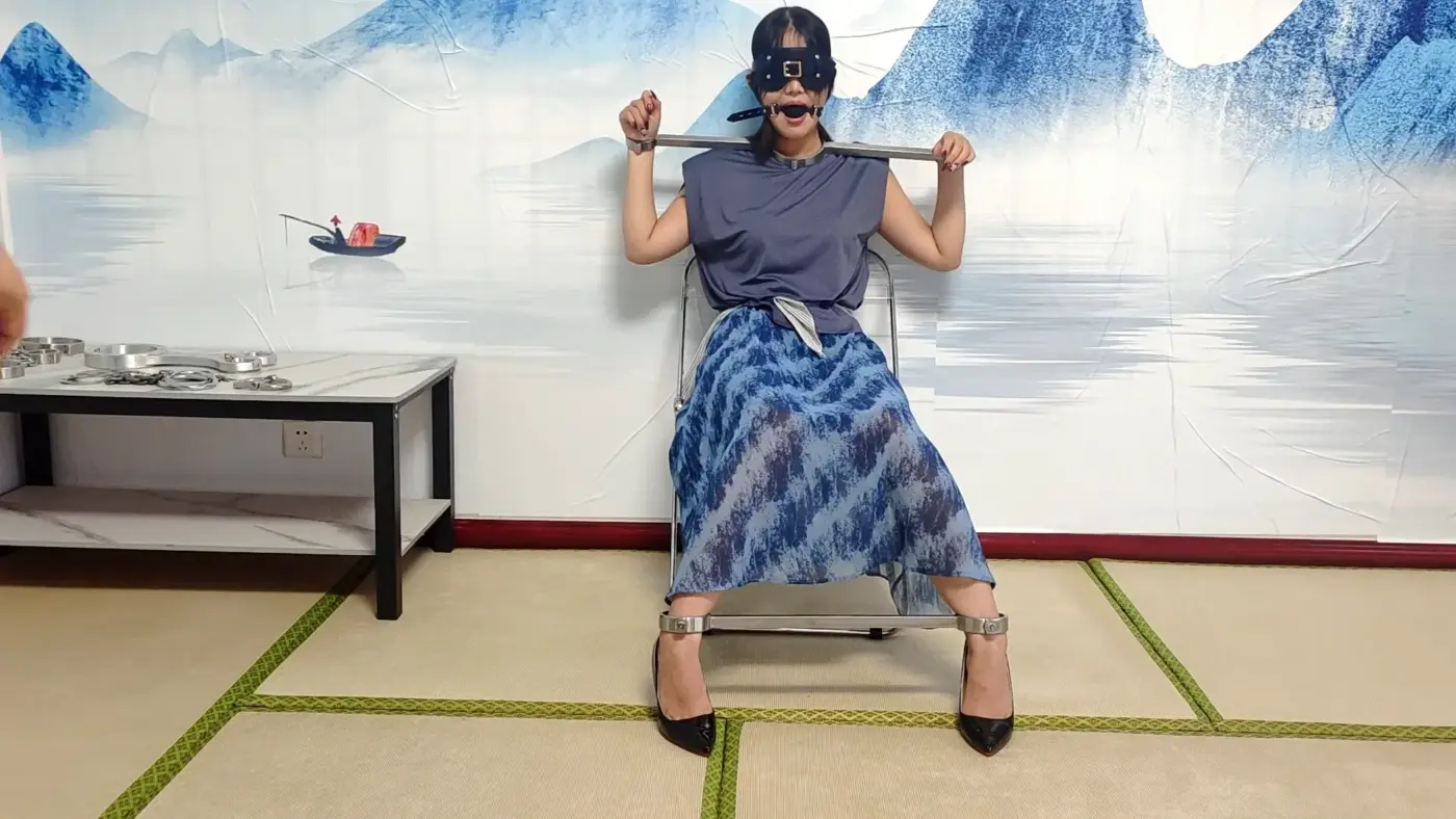 【秦韵绳屋】新模应聘拘束模特-视频-5元站