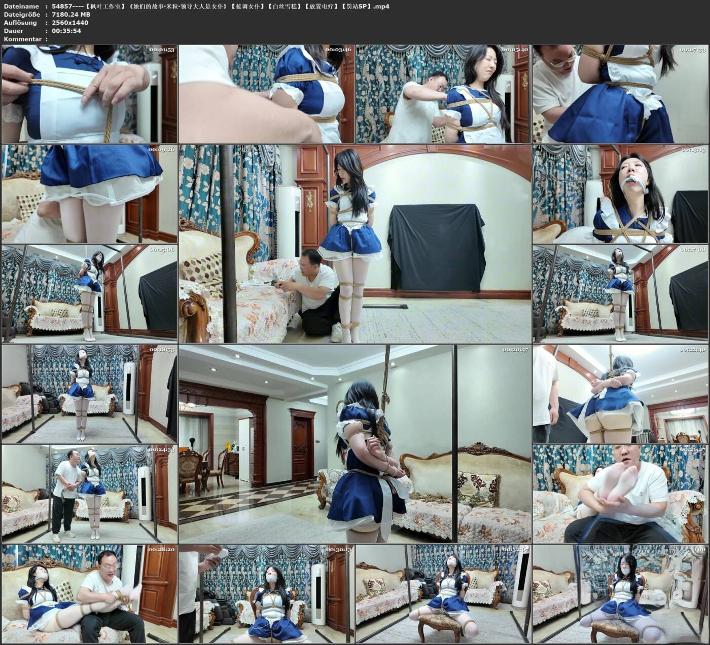 图片[3]-【枫叶工作室】《她们的故事·米粒·领导大人是女仆》【蓝调女仆】【白丝雪糕】【放置电疗】【罚站SP】-视频-5元站