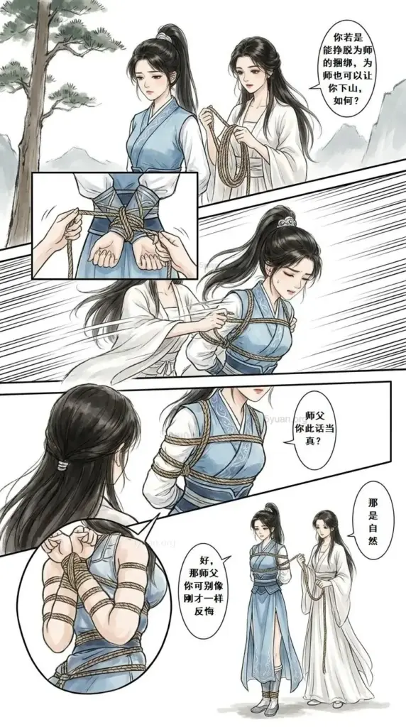 图片[2]-[qsllxfx] 女侠紧缚江湖行 [23P] - 5元站-5元站