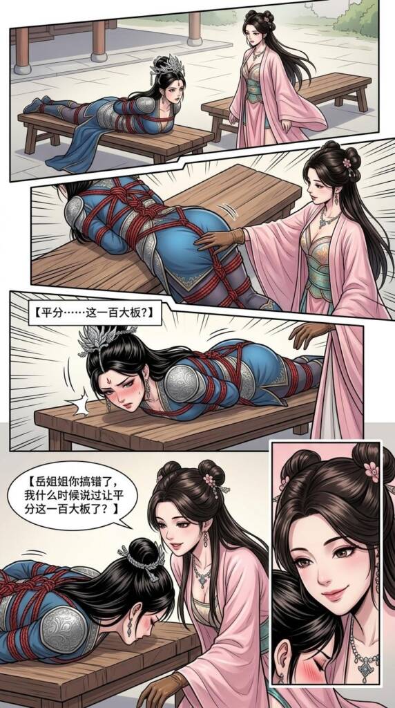 图片[3]-[qsllxfx] 巾帼紧缚录之岳凌云传奇第五话 [56P] - 5元站-5元站