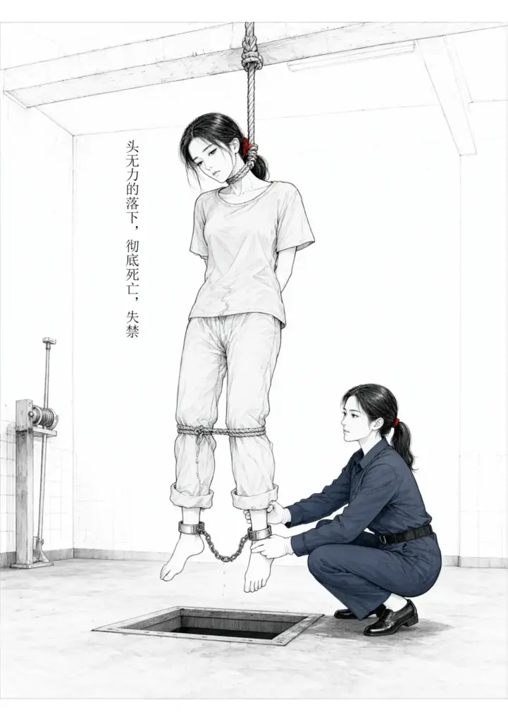 现代女囚绞刑处决-5元站