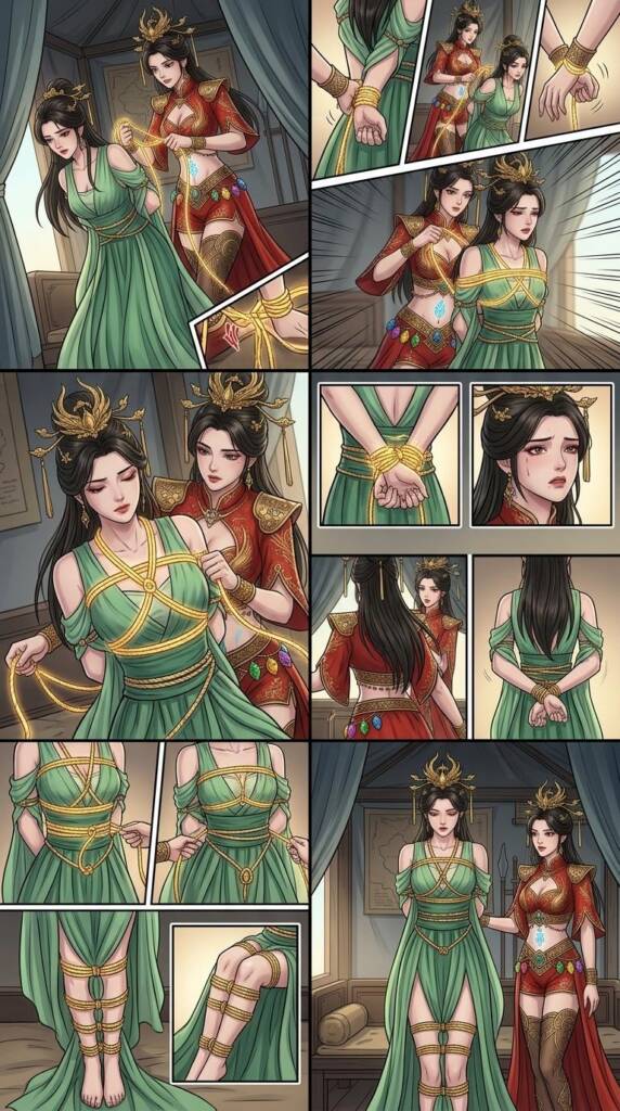 图片[4]-[qsllxfx] 封神缚美录之邓婵玉与龙吉公主第四话 [57P] - 5元站-5元站