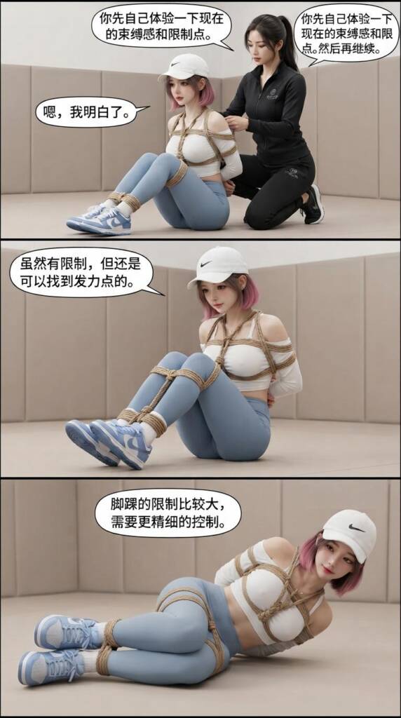 图片[3]-[lians] 少女的自救体验故事运动系少女篇（内含纯绳，驷马，堵嘴，蒙眼，高潮失禁） [27P] - 5元站-5元站