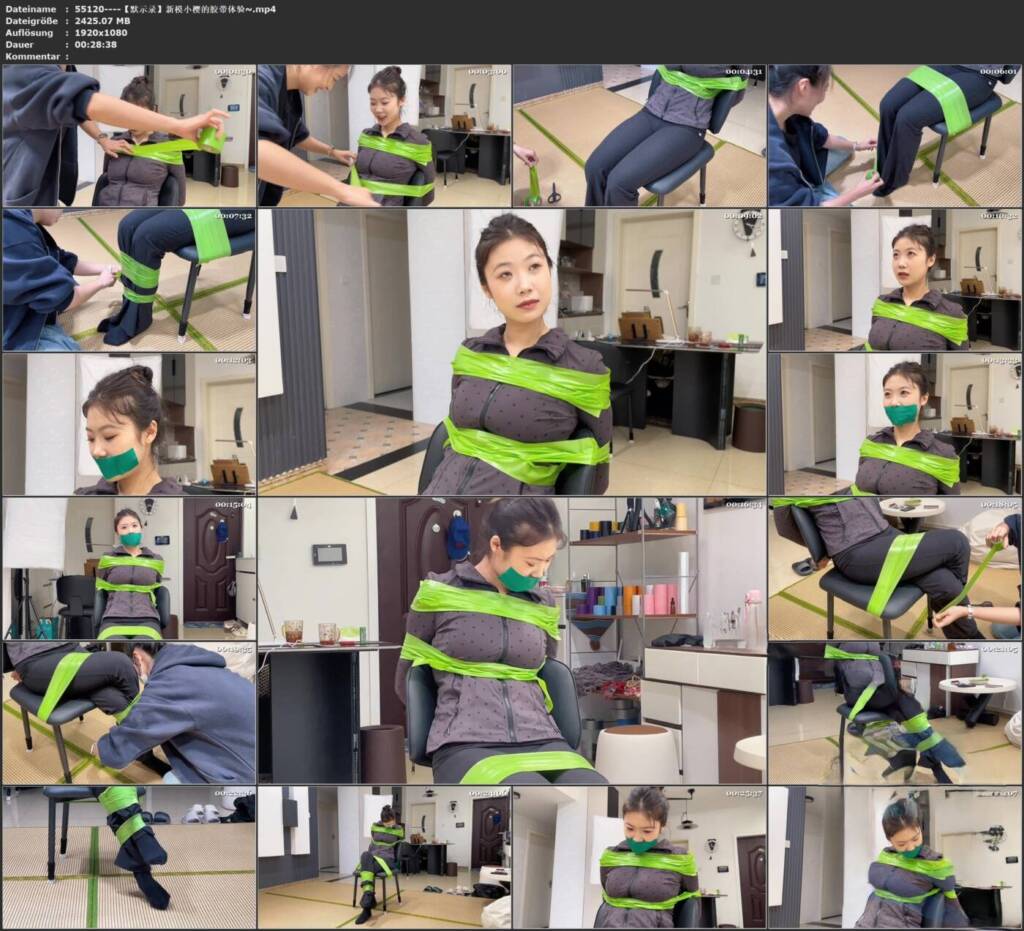 图片[2]-【默示录】新模小樱的胶带体验~-视频-5元站
