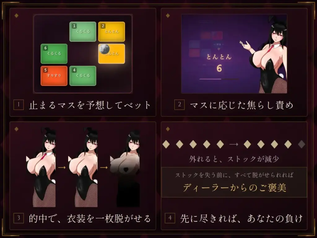 图片[2]-[SLG/PC/生肉] マゾオナサポカジノ v1.0.0-游戏-5元站