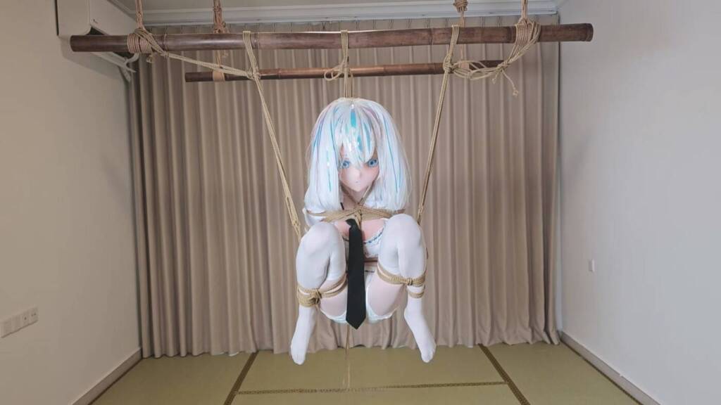 【星星工作室】kigurumi kig宝石之国钻石 M腿吊缚空中呼吸控制 轻微SP与TK 驷马的无力挣扎 绝望的钻石能否掏出魔爪呢-视频-5元站