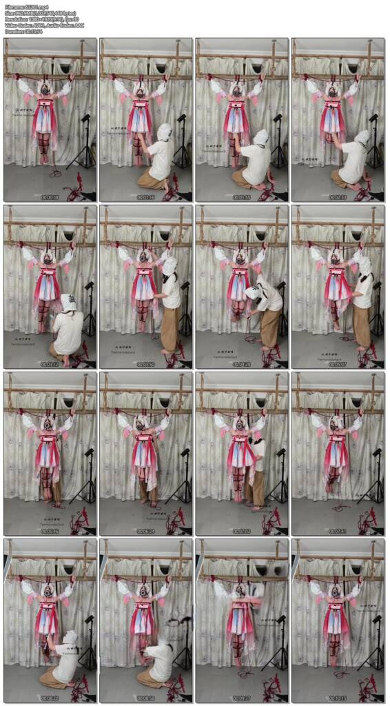图片[2]-【坎喵】鸣潮COS-今汐Y字并腿悬吊+强高TK调教放置-视频-5元站