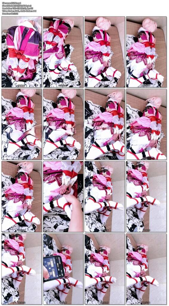 图片[2]-【蕉蕉鱼】风堇cos日式并肘直臂紧缚折磨-视频-5元站