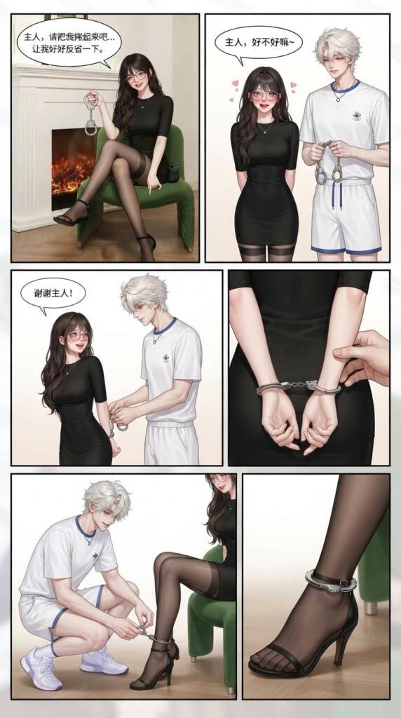 图片[3]-[lians] 伪装成女王的姐姐的绳缚故事姐弟恋篇（内含姐姐捆绑调教弟弟，弟弟被姐姐的丝袜勒嘴蒙眼，弟弟被姐姐用脚踩，弟弟囚禁姐姐，捆绑姐姐，用自己的袜子堵嘴姐姐勒嘴，调教姐姐，姐姐全程失禁，大腿全程湿透，弟弟用舌头帮姐姐舔干净大腿） [50P] - 5元站-5元站