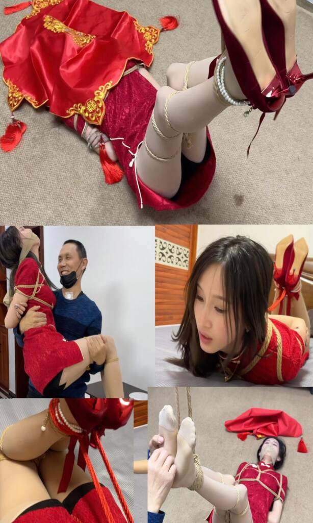 【金宝工作室】女匪劫婚记 下 凄美红旗袍炸裂演技眼泪哭干-视频-5元站