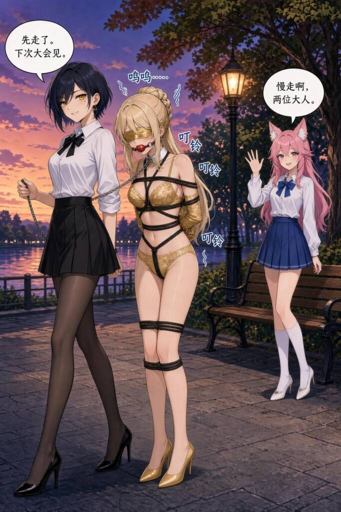 图片[3]-[sui bi] 夜兰与凝光的闺蜜游戏（下集） [49P] - 5元站-5元站