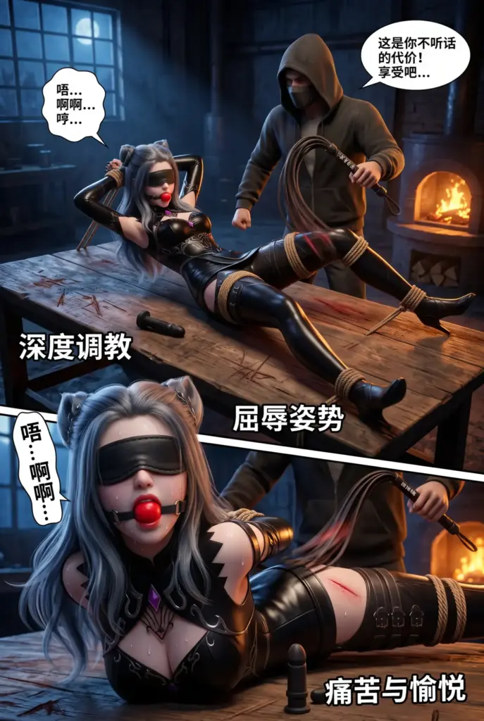 图片[3]-[菲呢拉] 短漫《朱竹清的的捆绑调教》[68P] - 5元站-5元站