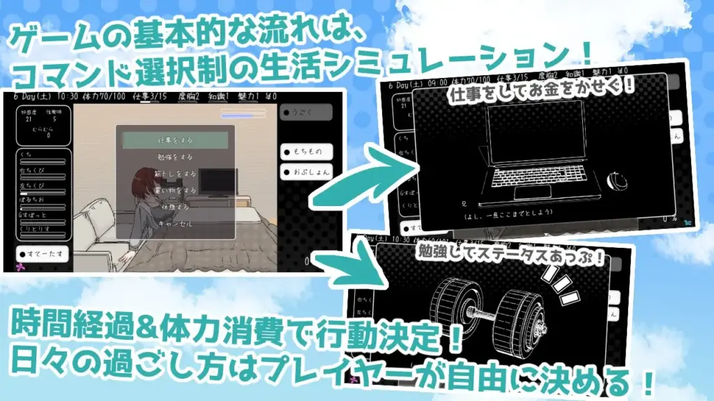 图片[3]-[SLG/PC/AI汉化] 与思春期妹妹共度的亲密30天 思春期妹とえっちな30日間-游戏-5元站