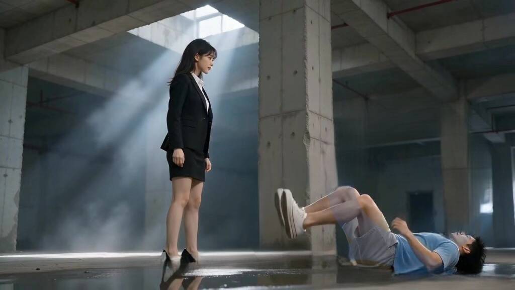 【AI作品】学生迷晕绑架美女老师，把她调教成女奴-视频-5元站