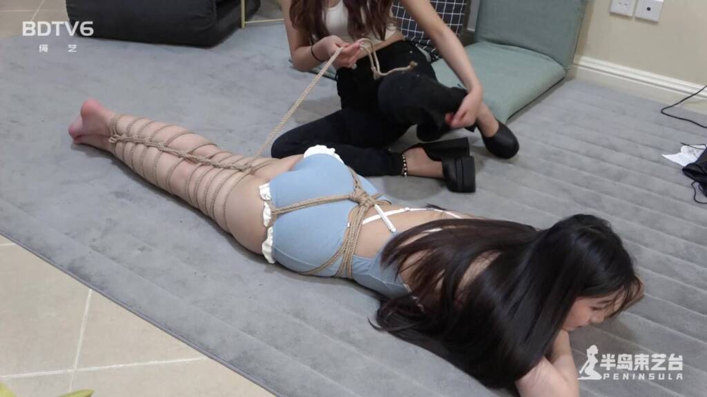 图片[2]-【半岛束艺台】【西玛】 绳师卡菲的成长之路5：半岛的女人必须会绑麻花腿-视频-5元站