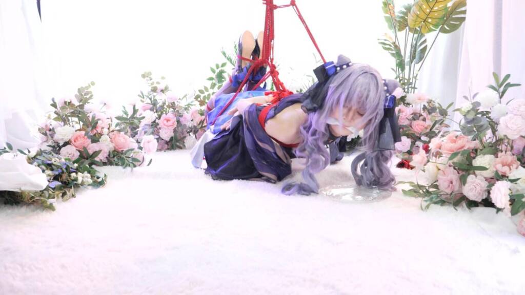 【叶沫沫】刻晴霓裾翩跹Cosplay驷马缚试镜-视频-5元站