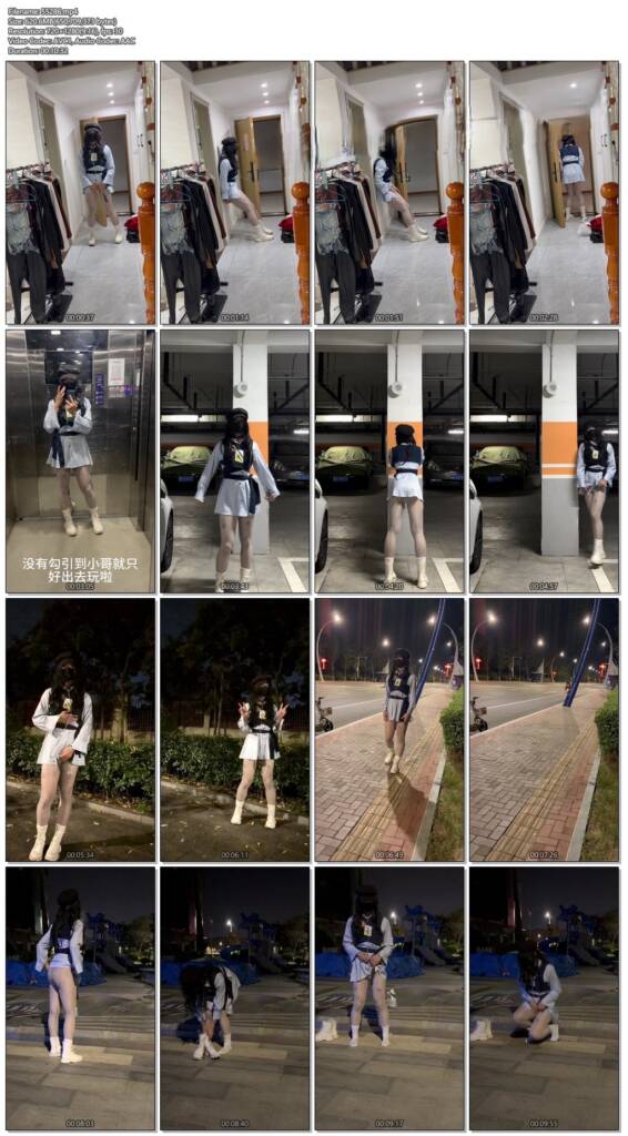 图片[2]-【hx0532】清纯女班长下课后竟然也有超级骚的一面！露出+勾引+户外+失禁+放尿-视频-5元站