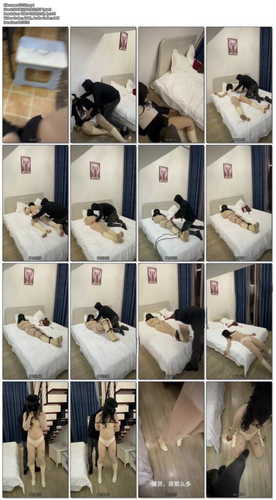 图片[2]-【hx0532】失败的任务之白靴女侦探被杀~多元素剧情片，打肚子+踢裆+连体丝袜+窒息+昏迷+失禁+丝袜全包+捆绑-视频-5元站
