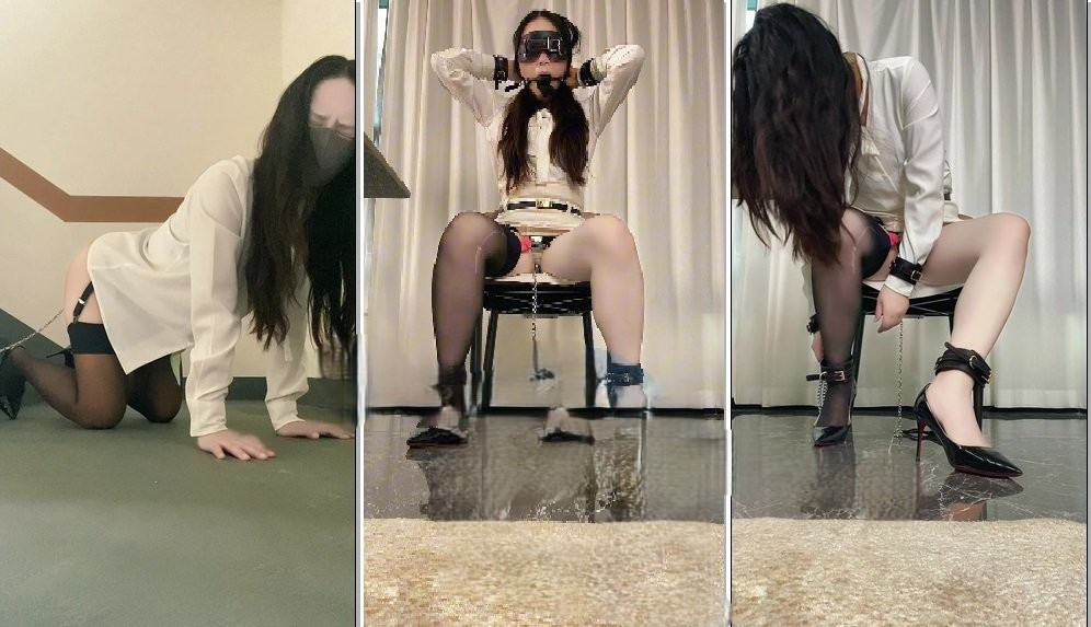 【PlotBound】女高管的秘密兼职4的女主手机自拍部分:锁着ZCD上班一天的任务自拍版（户外任务自拍/贞C带/TD/G塞/）-视频-5元站
