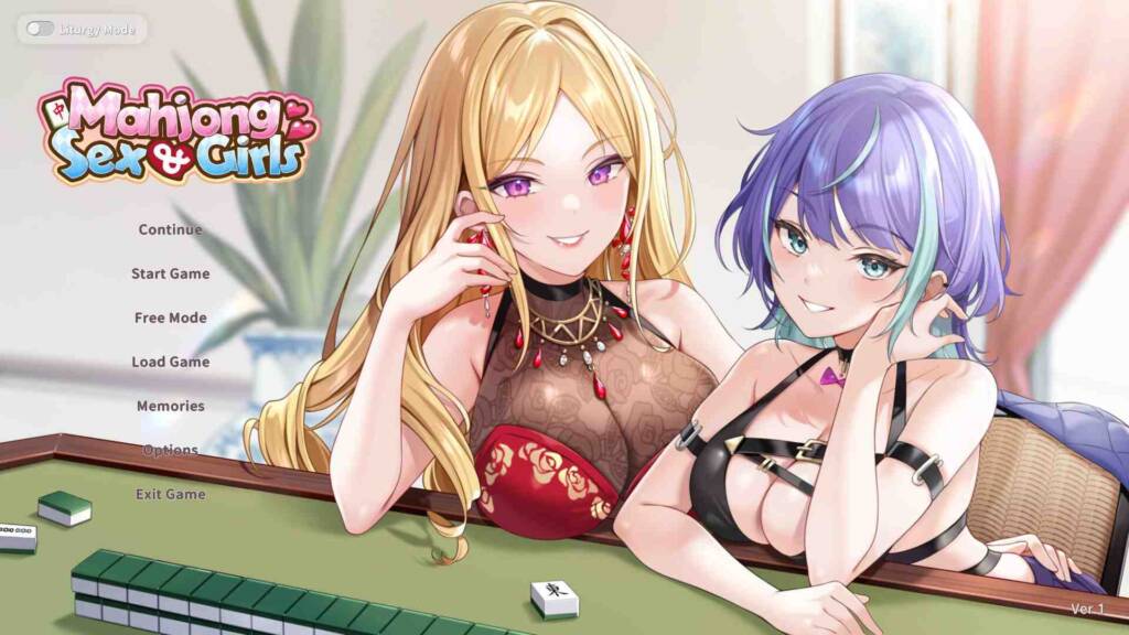 [SLG/PC/中文] 少女 X 爱 X 麻将 Mahjong, Sex & Girls-游戏-5元站