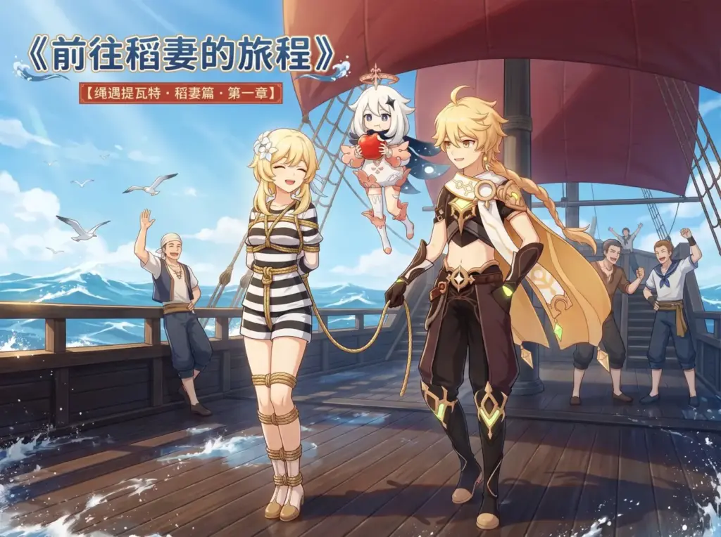 绳遇提瓦特 · 稻妻篇 · 第一章 前往稻妻的旅程-5元站