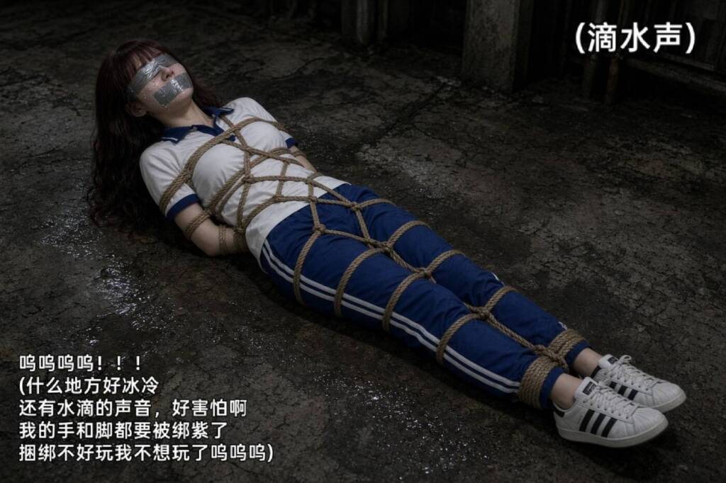 图片[5]-[大呲花hhh] DID剧情大作:绑架女高(一) 清纯女高双双被绑架调教，口球铁笼走绳按摩棒多种元素！龟甲海老驷马M腿多重姿势！ [132P] - 5元站-5元站